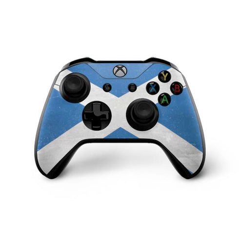 Scotland Flag Distressed Xbox One X Bundle Skin